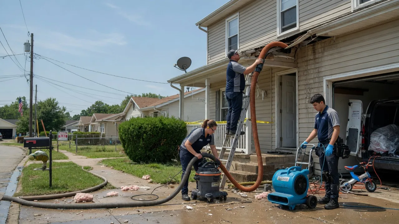 Water Damage Restoration in Oskaloosa, IA near me